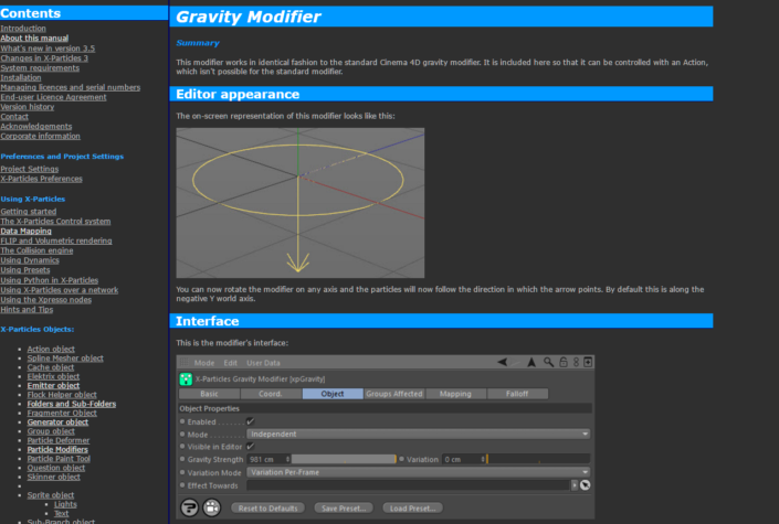 xparticles CSS