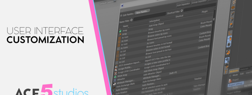 customize the UI of cinema4D tutorial image