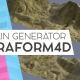 terrain generation generator c4d cinema 4d plugin terraform4d terra