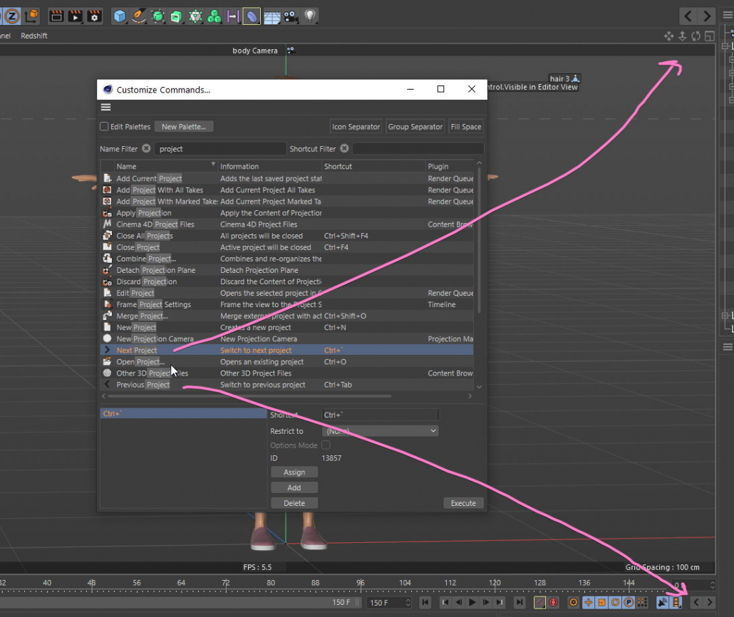 how to switch to cinema 4d studio